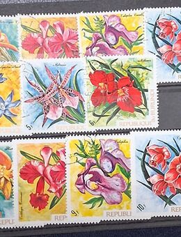 Burundi 1972 Orchideen Satz komplett gestempelt gezähnt - Görlitz