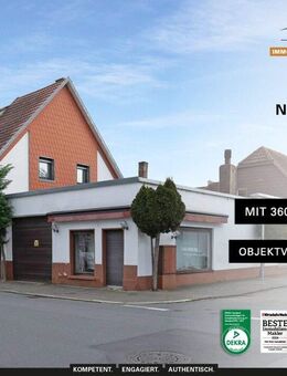 LEBEN, ARBEITEN, WOHLFÜHLEN: Wohn-und Geschäftshaus mit Garten&Innenhof nahe Mannheim / Karlsruhe - Oberhausen-Rheinhausen