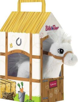 Heunec® Plüschfigur Bibi & Tina, Pferd Sabrina im Stall, enthält recyceltes Material