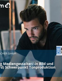 Ausbildung Mediengestalter/-in Bild und Ton (m/w/d) Schwerpunkt Tonproduktion - Augsburg