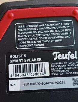 Teufel Holist S Smart Speaker - Hamburg