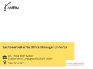 Sachbearbeiter/in Office Manager (m/w/d) - Saarbrücken