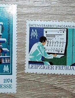Briefmarken DDR 1974 Leipziger Frühjahrsmesse postfrisch - Görlitz