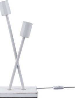 Paco Home Tischleuchte IKS, ohne Leuchtmittel, Stehlampe LED Lampe Wohnzimmer Vintage Retro Industrial Design E27