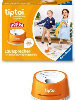 Ravensburger Spiel tiptoi® ACTIVE Lautsprecher, Bewegungsspiel, für den tiptoi®-Stift, Made in Europe