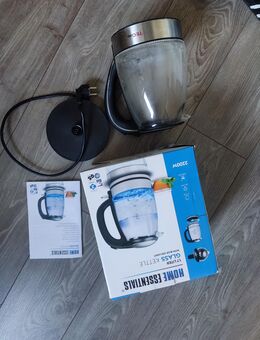 Home Essentials Gläserner Wasserkocher 1,7 l | 2.200 Watt O.V.P. - Köln