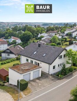 360°|Gepflegtes Dreifamilienhaus mit Garagen in begehrter Lage und herrlicher Aussicht in Sigmaringen - Sigmaringen