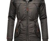 Marikoo Wintermantel Kamii sportlicher Damen Winterparka mit abnehmb. Kapuze
