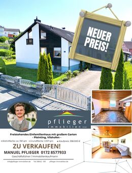 Freistehendes Einfamilienhaus mit großem Garten - Vilshofen (Donau)