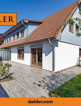 Rückzugsort mit Perspektive | Rustikale, moderne Doppelhaushälfte kurz vor Büsum - Schülp