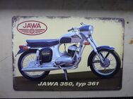 Metallschild / Blechschild…. JAWA 350 TYP 361 - Leverkusen