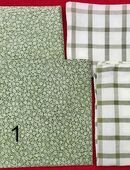 2 Paar kleine Vintage Kopfkissenbezüge, selbstgenäht in 57572