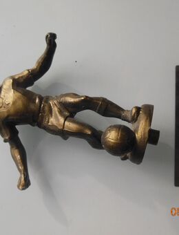 Messing Fußballspieler / Kupfer Nussknacker - - Allgäu - TOM - München Maxvorstadt
