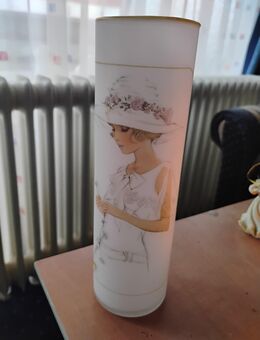 Frosted Glass Bud Vase 21 cm - Goslar