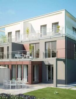 Reiheneckhaus auf 4 Etagen im Neubaugebiet Bezugsfertig geplant und mit Keller. - Korntal-Münchingen