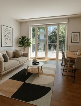 Charme trifft Retro - stilvolle 2-Zimmer-Wohnung mit XXL-Terrasse - Frankfurt (Main)