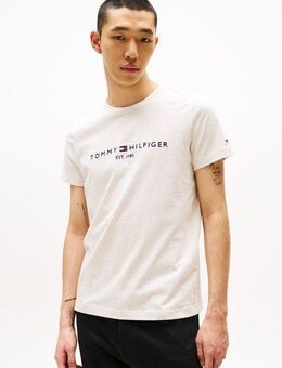 Tommy Hilfiger T-Shirt TOMMY LOGO TEE aus reiner Baumwolle