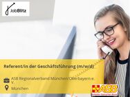 Referent/in der Geschäftsführung (m/w/d) - München