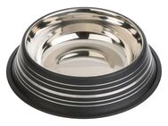 Silver Line Edelstahlnapf mattschwarz - 200 ml, Ø 15 cm