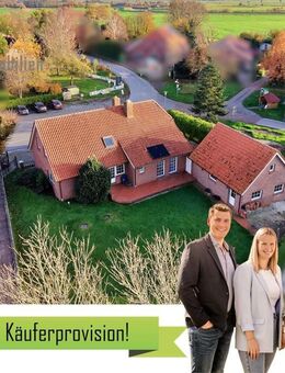 Dorf-Idylle nahe der Stadt Leer: Einfamilienhaus mit Doppelgarage und viel Potenzial - Detern