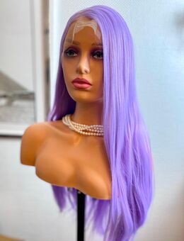 Lila Langhaar Perücke | Lace Front Wig | ca. 65 cm Länge | NEU - Berlin