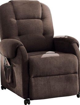 ATLANTIC home collection Relaxsessel Tobi, mit Relaxfunktion, Federkern & Aufbewahrungstasche