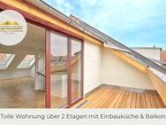 ** Tolle Wohnung über 2 Etagen mit Einbauküche | Einladende Terrasse und Balkon| ** - Leipzig