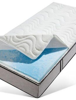 Beco, Topper Greenfirst Soft, 8 cm hoch, Gelschaum, Topper in 90x200 cm und diversen Größen, Matratzentopper mit Gelschaum