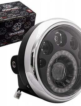 Moretti UNIVERSAL-LED-MOTORRADSCHEINWERFER REFMRZZ1LMOR000 ZUGELASSEN E Prüfzeichen - Wuppertal