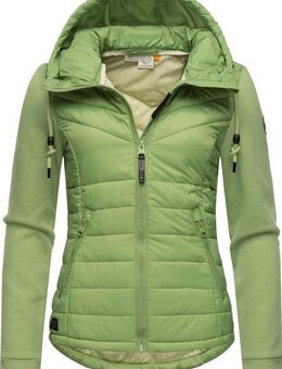 Ragwear Outdoorjacke Lucinda Steppjacke aus modernem Materialmix mit Kapuze