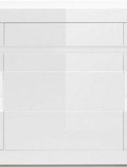INOSIGN Sideboard Carat, Breite 217 cm, wird mit zwei Leisten angeliefert, 1 x grau, 1 x weiss