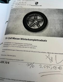 Verkaufen 4 Winterräder inkl. Felgen neuwertig für Porsche Macan, Jahrgang 2021 - Berlin