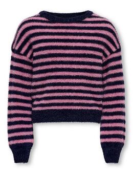 KIDS ONLY Rundhalspullover KOGNEWPIUMO L/S PULLOVER CP KNT NOOS