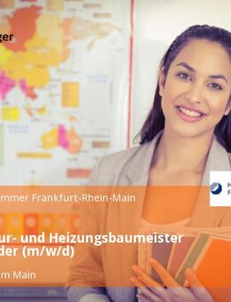 Installateur- und Heizungsbaumeister als Ausbilder (m/w/d) - Frankfurt (Main)