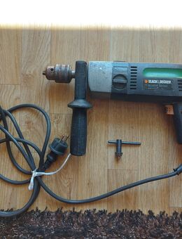 Black& Decker BD308 RE 800W, elektronische 2-Gang Schlagbohrmaschine, gebraucht - Leipzig Ost