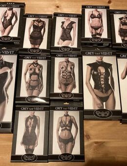 Grey Velvet Dessous in S, M, L, XL günstig abzugeben - Bad Königshofen (Grabfeld) Zentrum