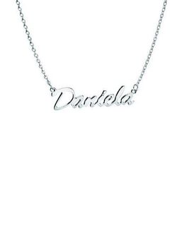 Firetti Namenskette Schmuck Geschenk Silber 925 Halskette mit deinem Namen