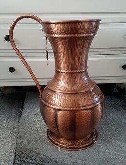 Große Kupfervase, Kupferkanne mit Einsatz - Kassel