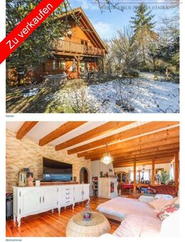 Tolle Gelegenheit - Modernes Holzhaus mit großem Garten und Einliegerwohnung! - Sankt Goarshausen