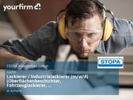 Lackierer / Industrielackierer (m/w/d) (Oberflächenbeschichter, Fahrzeuglackierer, Lackierungs-Spezialist o. ä.) - Achern