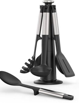 Joseph Joseph Kochbesteck-Set Elevate Silicone/Steel Carousel (Set, 6-tlg), BPA-frei