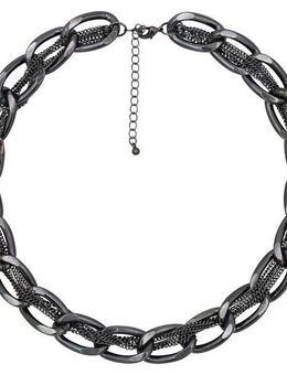 Steuer Lange Kette schwarze Metall Gliederkette