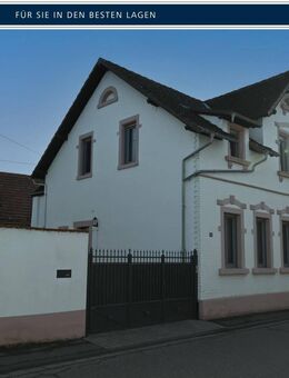 Charmantes Einfamilienhaus mit Terrasse, Garten und gut erhaltener Scheune! - Alsheim