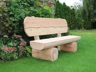 Gartenbank aus Lärche. Holzbank. Hochzeitsgeschenk. Rentners Geschenk. - Steyerberg