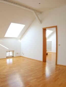 Dachgeschosswohnung mit Panoramablick und großer Terrasse im Herzen Leipzigs - Leipzig