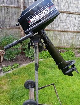 Mercury 5 Ps XL Schaft 2 Takt seitliche Schaltung elektronische Zündung - Seevetal
