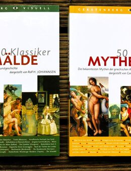 50 Klassiker Gemälde, Kunstgeschichte / 50 Klassiker Mythen, griechische Antike - Gerstenberg Visuell - Füssen