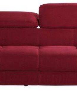 COTTA 3-Sitzer Chef, Big-Sofa mit Kopfteilverstellung, edle Metallkufen