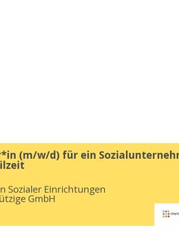Bootsbauer*in (m/w/d) für ein Sozialunternehmen Vollzeit /Teilzeit - Berlin
