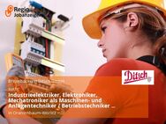 Industrieelektriker, Elektroniker, Mechatroniker als Maschinen- und Anlagentechniker / Betriebstechniker (m/w/d) - Oranienbaum-Wörlitz